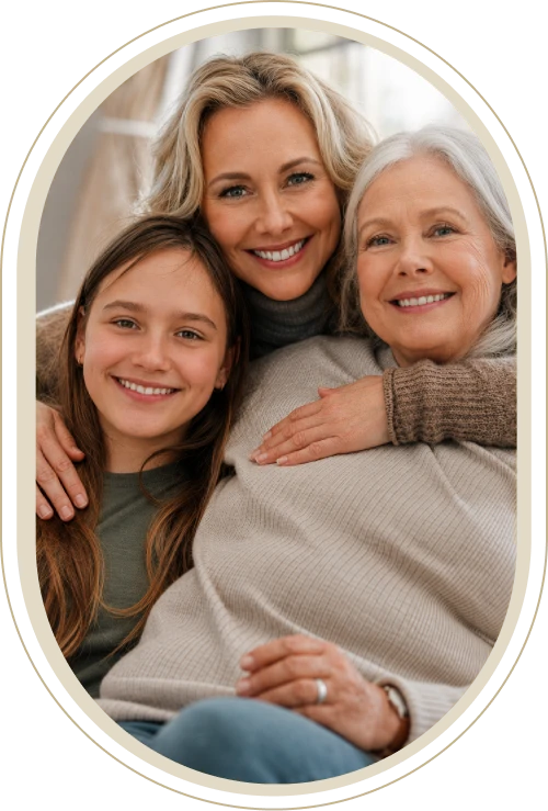 Smiling Family